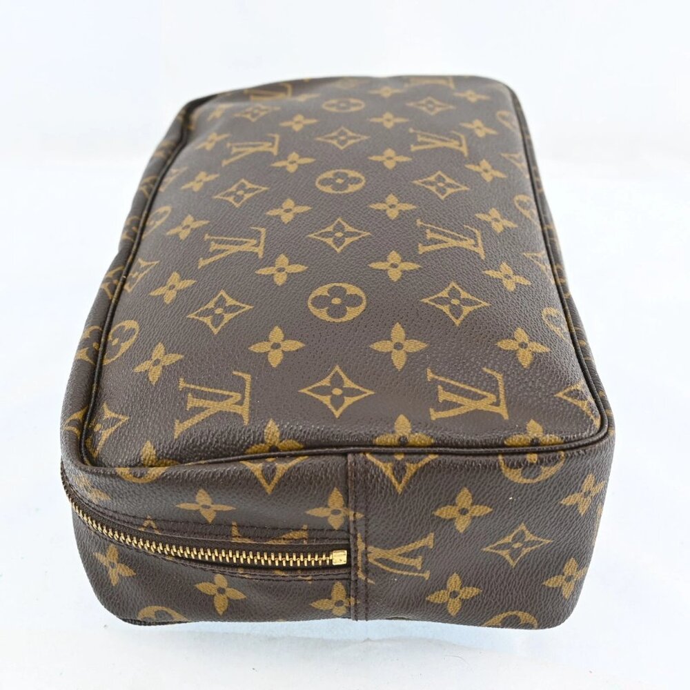 Authentic LOUIS VUITTON Trousse Toilette 28Monogram Cosmetic Pouch bsj245-121125 - Picture 4 of 15